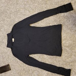 Turtleneck with open neck